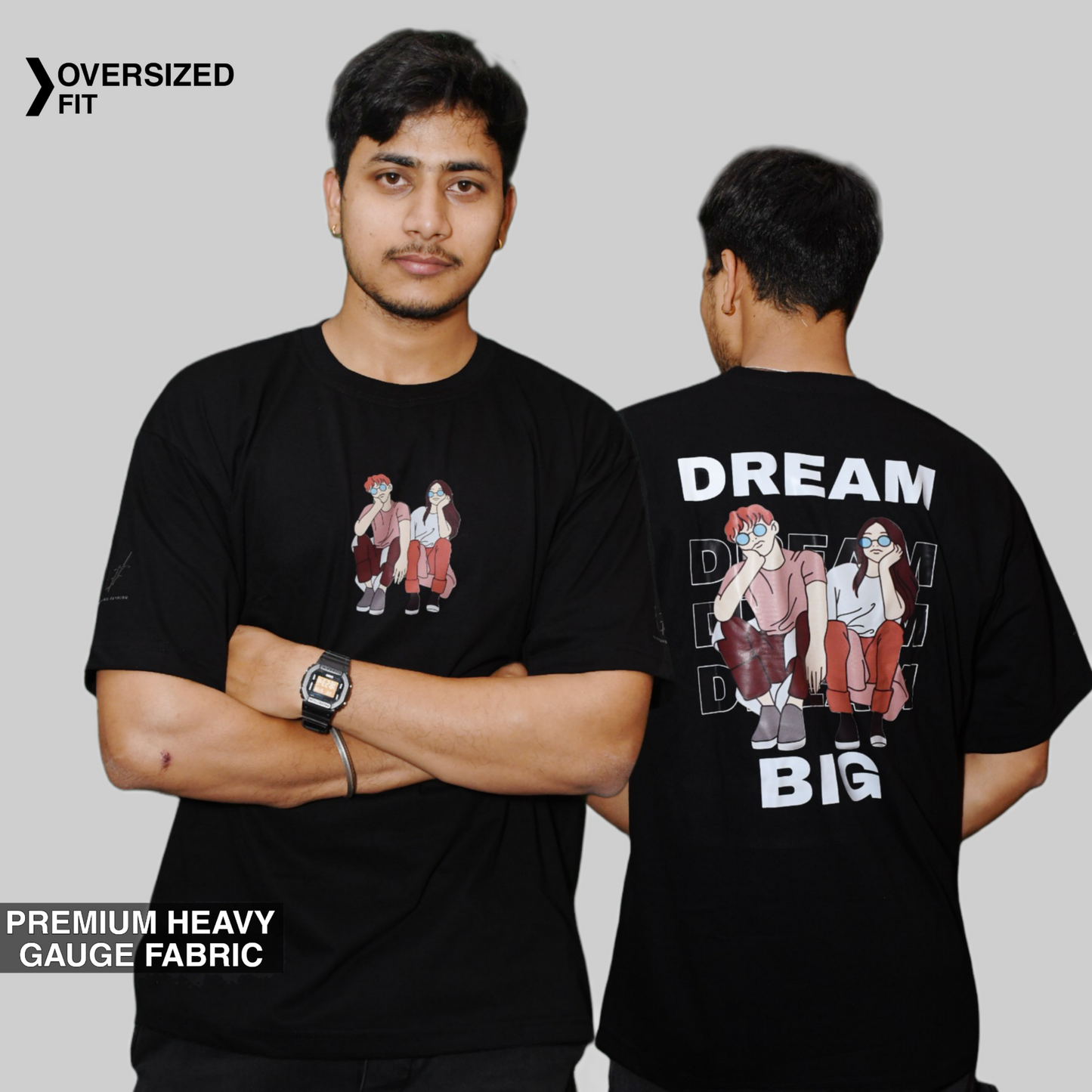 Dream Big Oversized Fit T-shirt