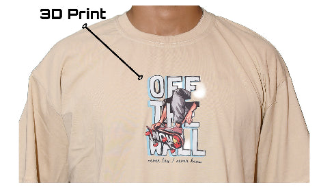 OFF THE WALL: Oversized T-shirt